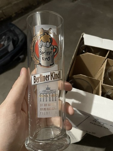 Berliner kindl bierglas - kindl,