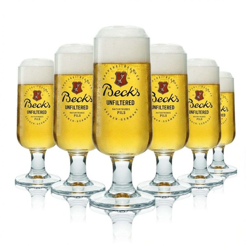 Becks bierglas 3l pokal - 6x, 0,3l