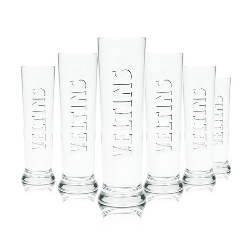 Veltins bier glas - 6x,
