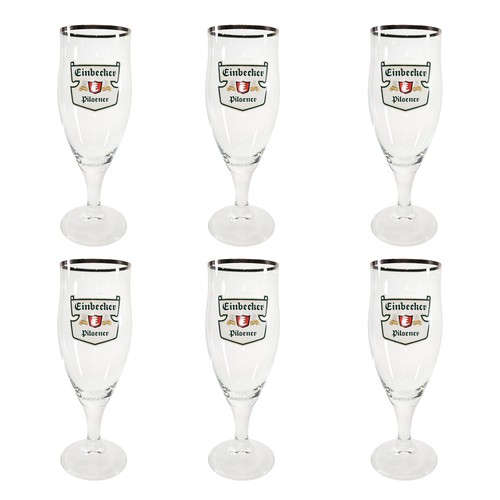 Einbecker pilsener bierglas - 6x,