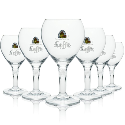 Leffe bier glas biertulpe - 6x,