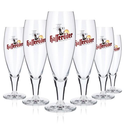 Hasseröder bier glas 3l - 6x,