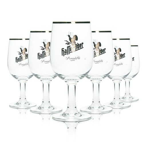 Hasseröder bier glas - hasseröder,