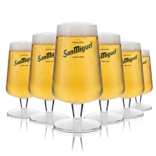San miguel biergläser 6er set - biergläser,