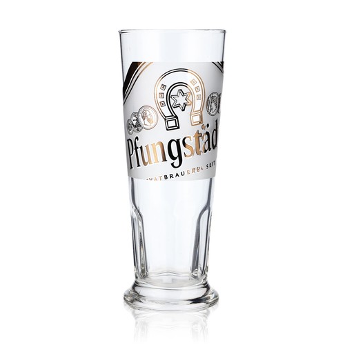 Pfungstädter bier glas - pfungstädter,