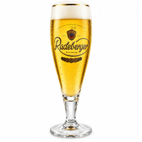 Radeberger bierglas tulpe glas - radeberger,