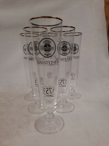 Warsteiner bierglas 3 l - 6x,