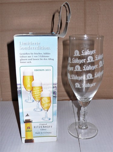Lübzer editionsglas 2013 lim - lübzer,