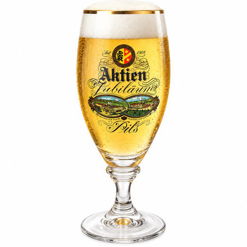 Aktien brauerei bierglas tulpe - bierglas,