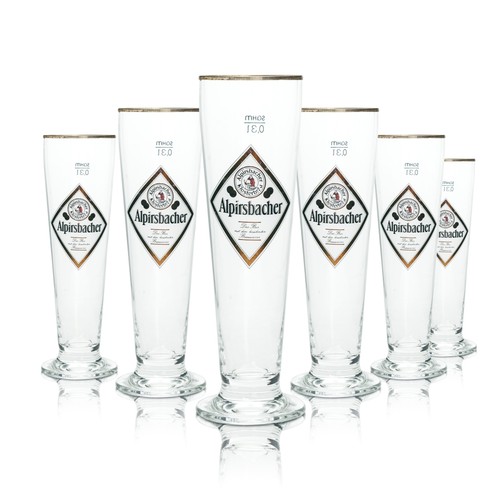Alpirsbacher bier glas - bier, 0,3l